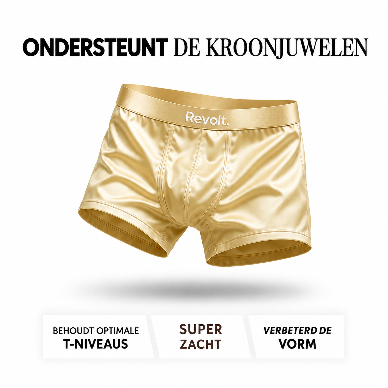 Revolt zijden boxershorts | Eersteklas Comfort, Duurzaam Geproduceerd